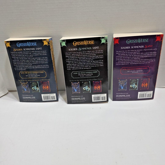 Grishaverse Shadow and Bone Trilogy Box Set | Lot of 3 Paperbacks Excellent - Picture 3 of 9